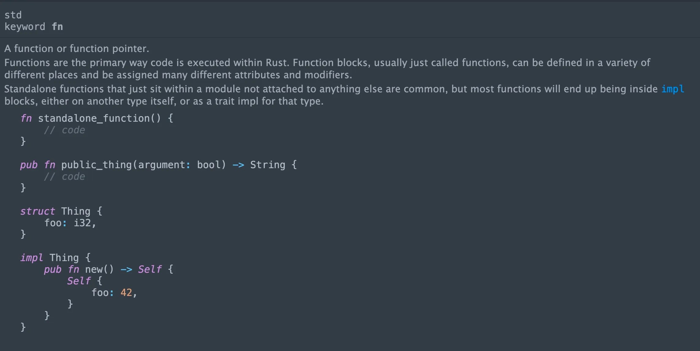 Understanding Functions in Rust