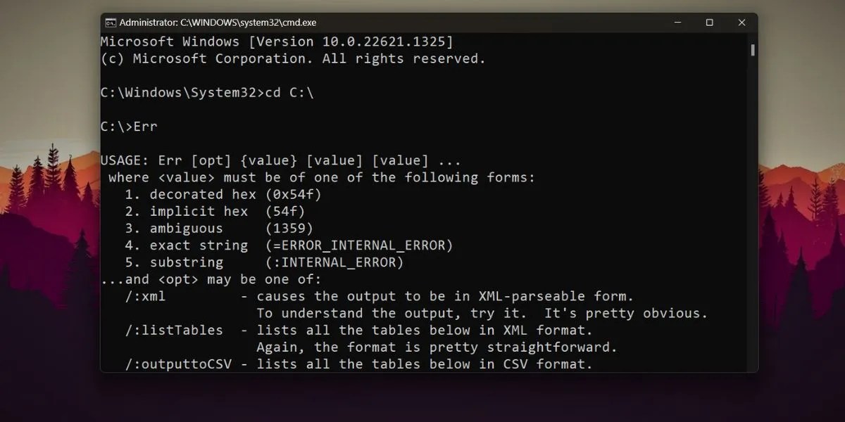How to Use the Microsoft Error Lookup Tool on Windows 11