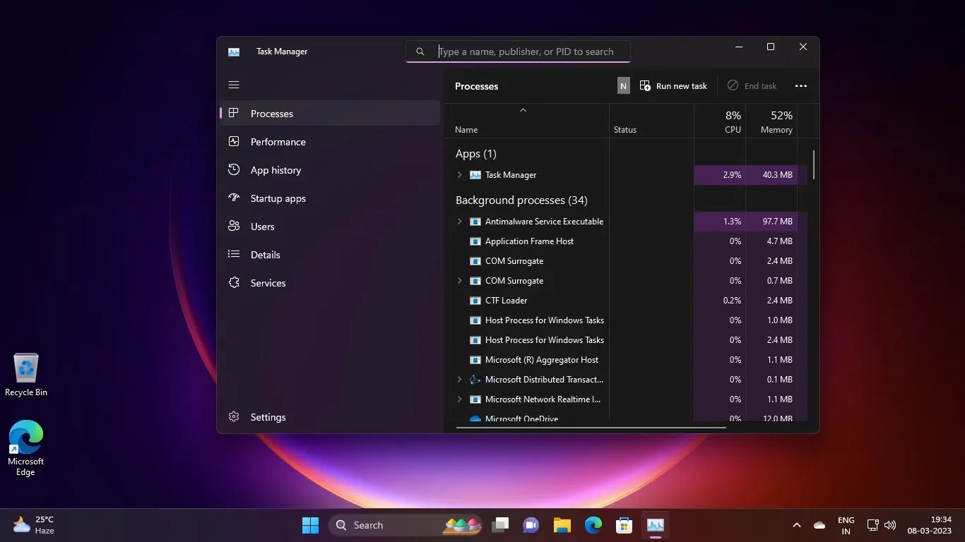 How to Filter Processes and Set a New Theme in the Windows 11 Task Manager
