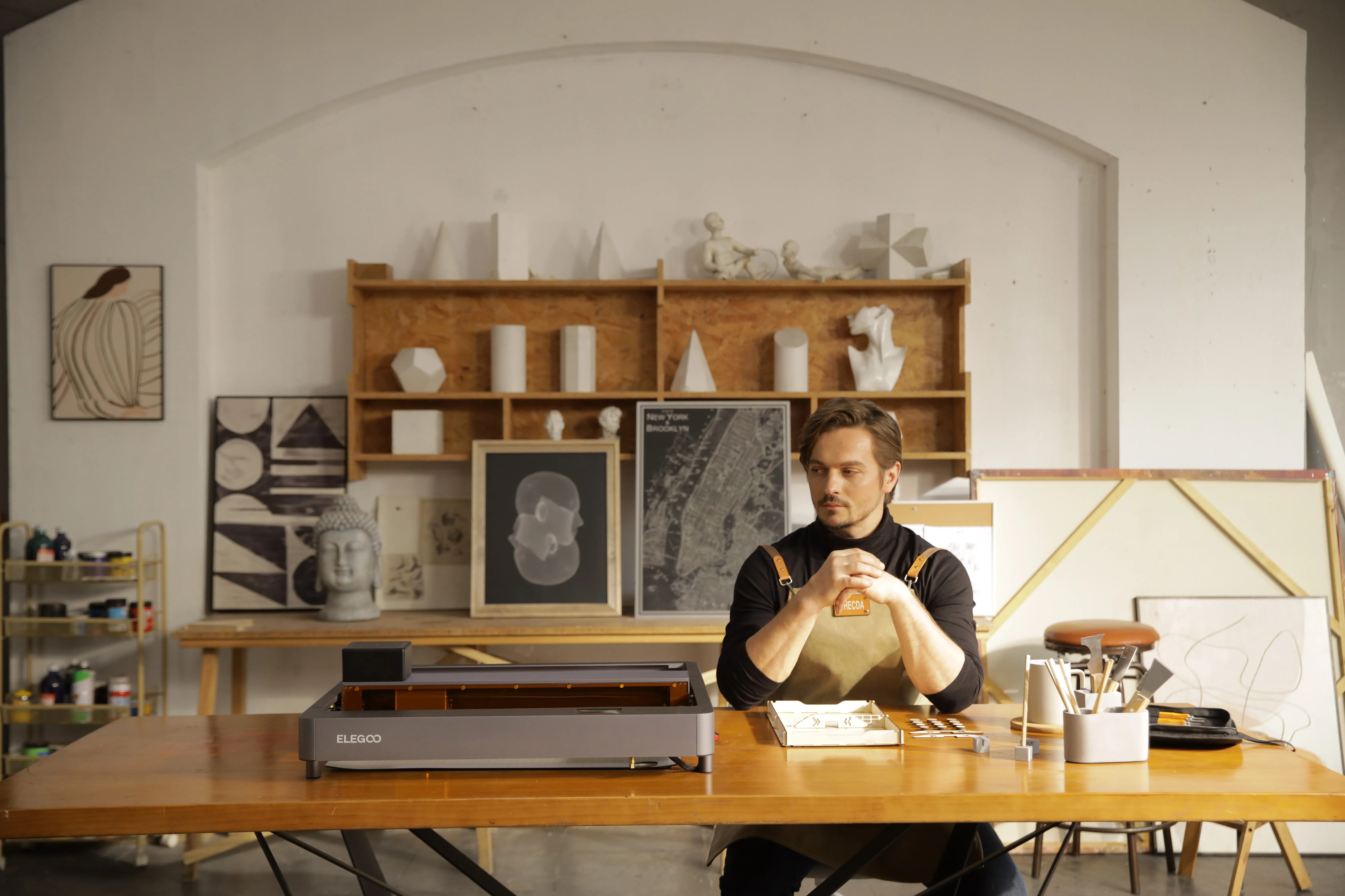 Elegoo Launches New Phecda Laser Engraving Machine on Kickstarter