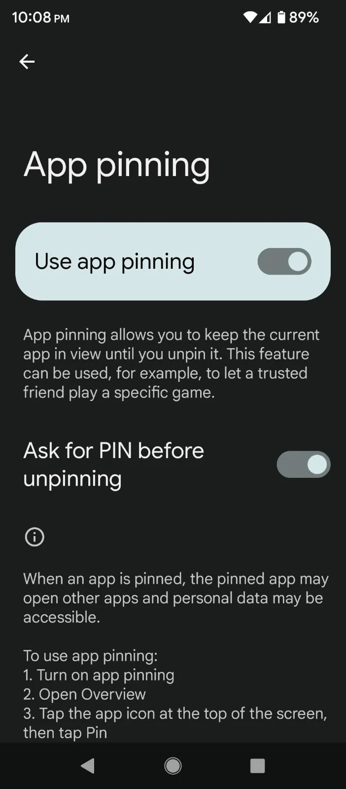 How to Use App Pinning on Your Android Phone