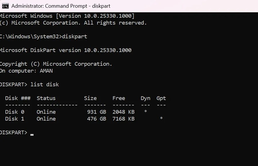 4 façons rapides de vérifier le style de partition sous Windows 11 En