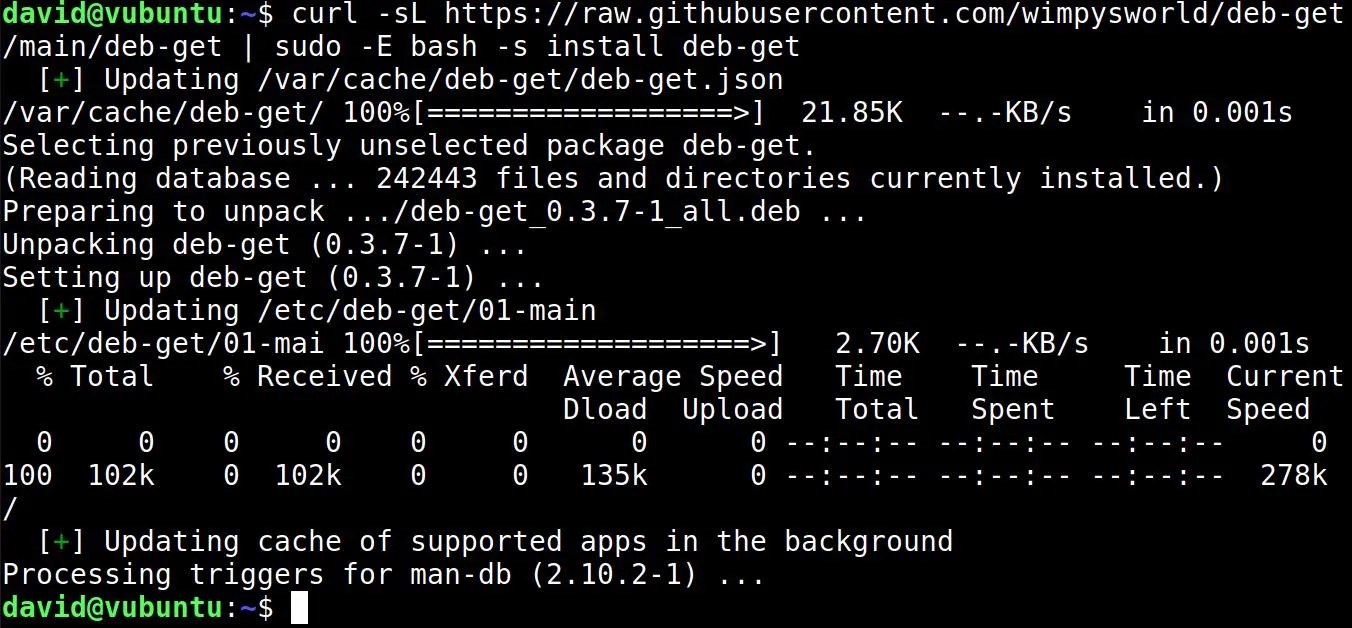 How to Use debget An APTLike Package Manager for DEB Packages