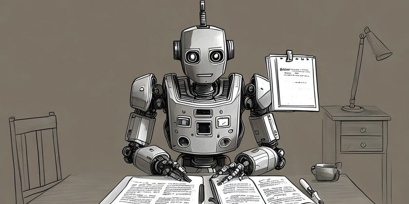 Robot writing
