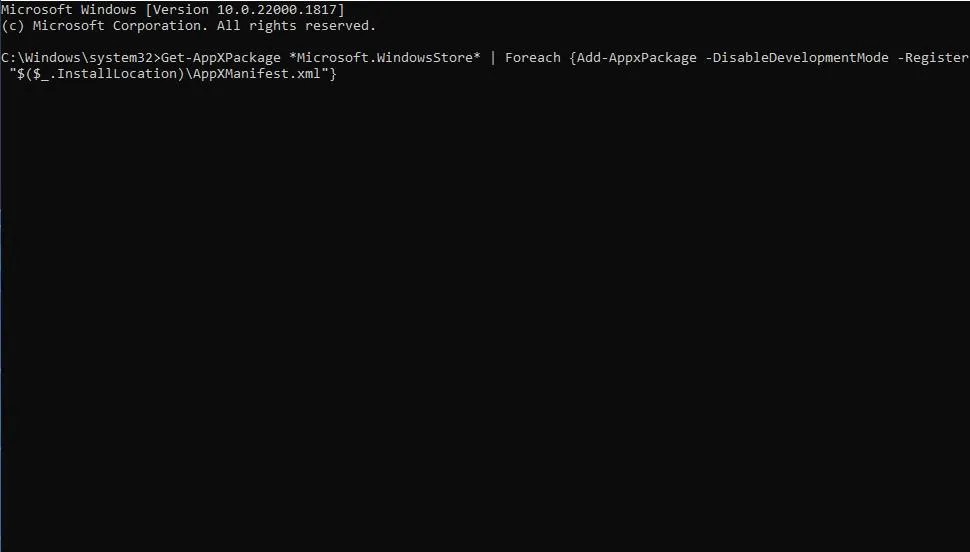 How to Fix the “Server Stumbled” Microsoft Store Error in Windows 10 & 11