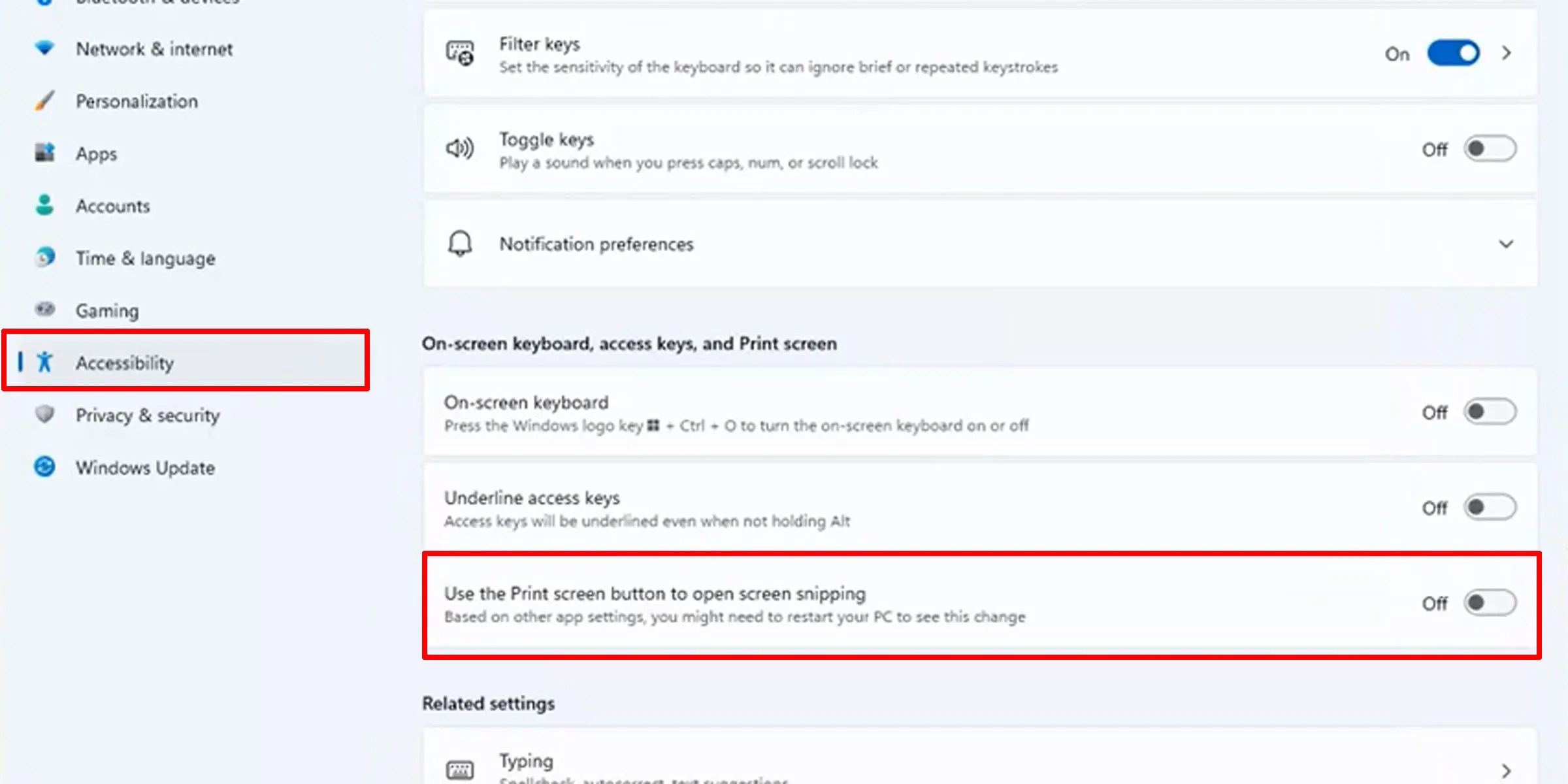 Does the Print Screen Key Open the Snipping Tool in Windows 11? Here’s How to Stop It