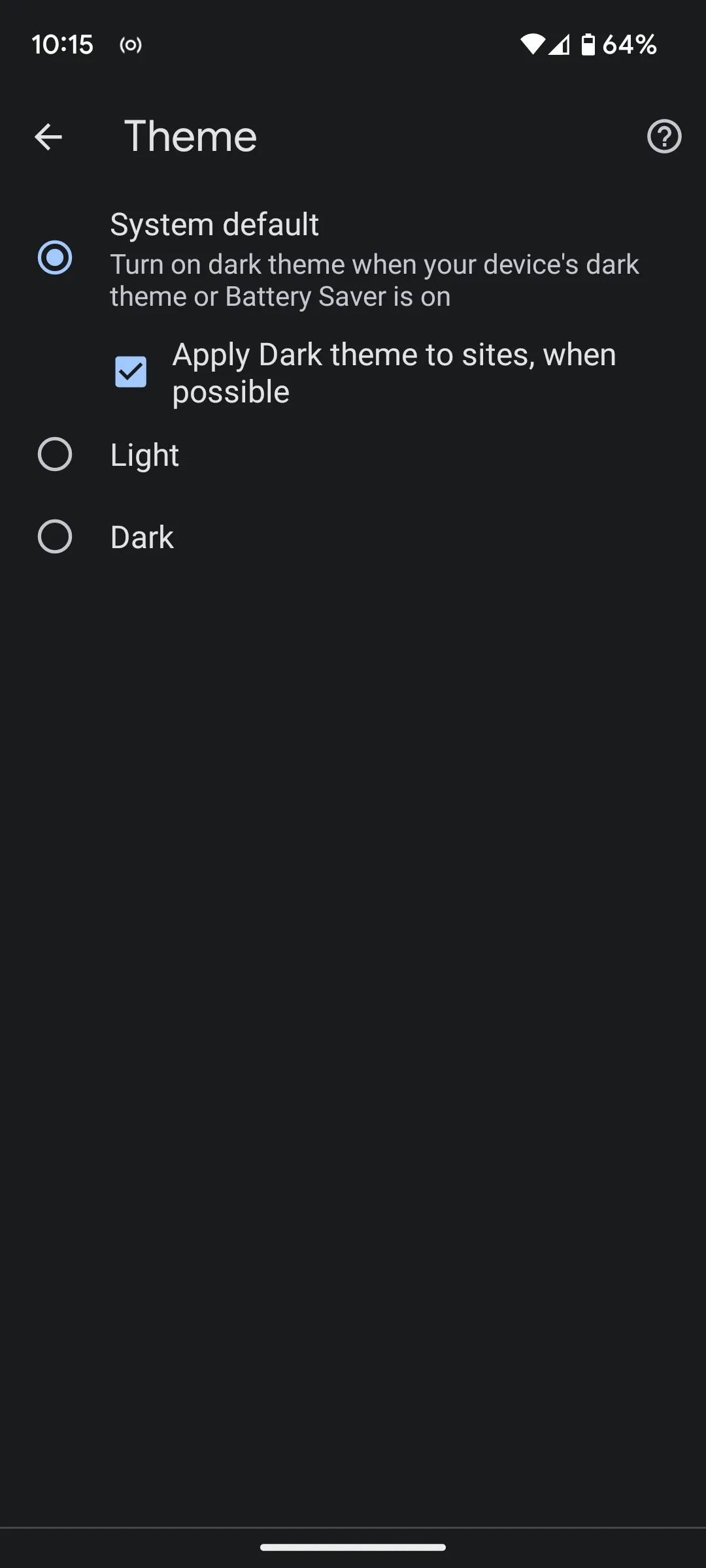 How to Enable Dark Mode for Google Chrome and All sites on Android