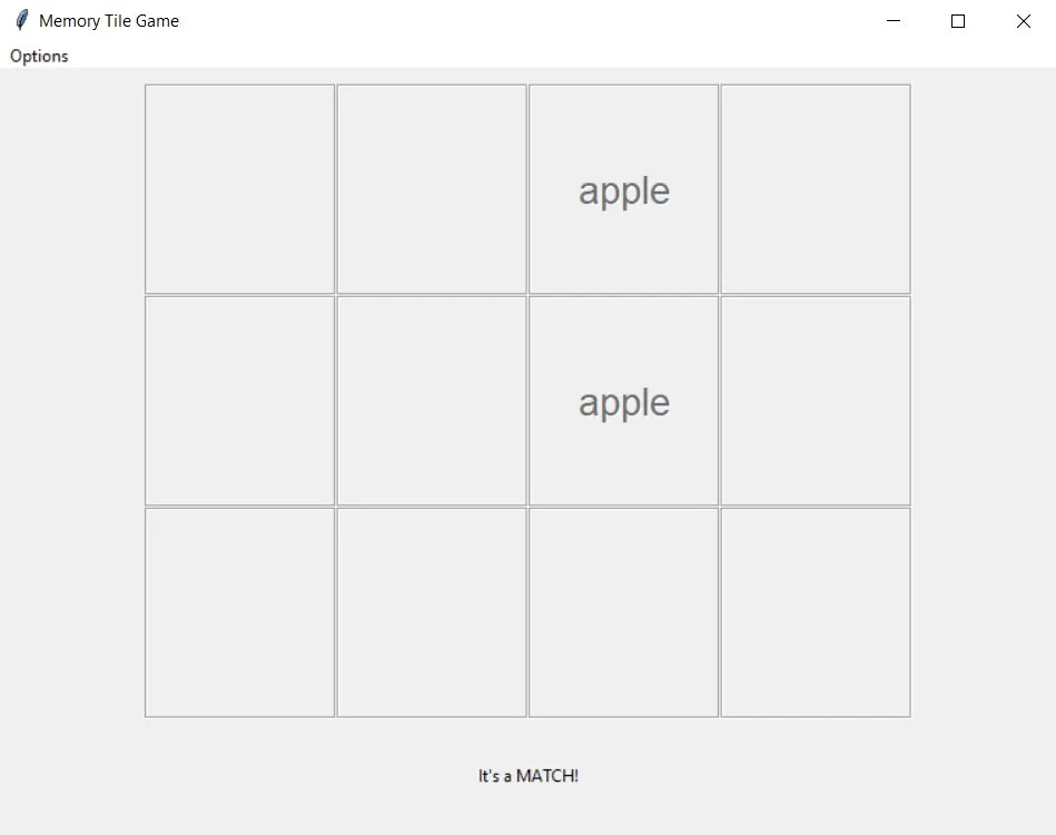 How to Build the Memory Tile Game Using Python