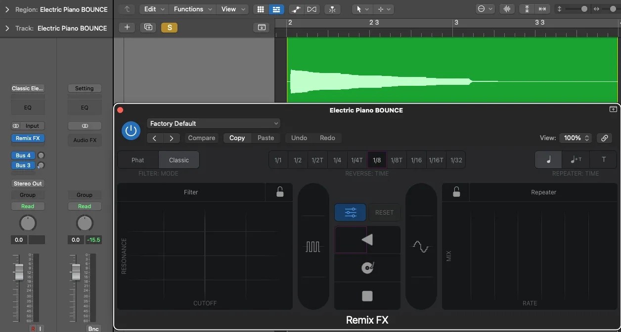How to Reverse Audio in Logic Pro
