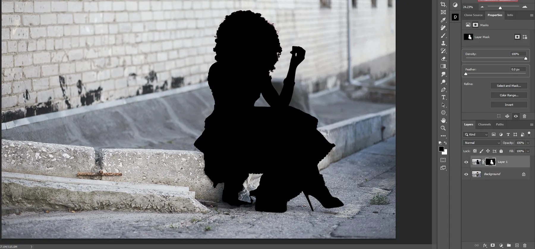 How To Create Quick Silhouettes In