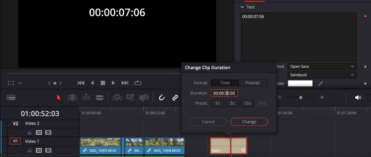 How to Create a Countdown Timer in DaVinci Resolve 18