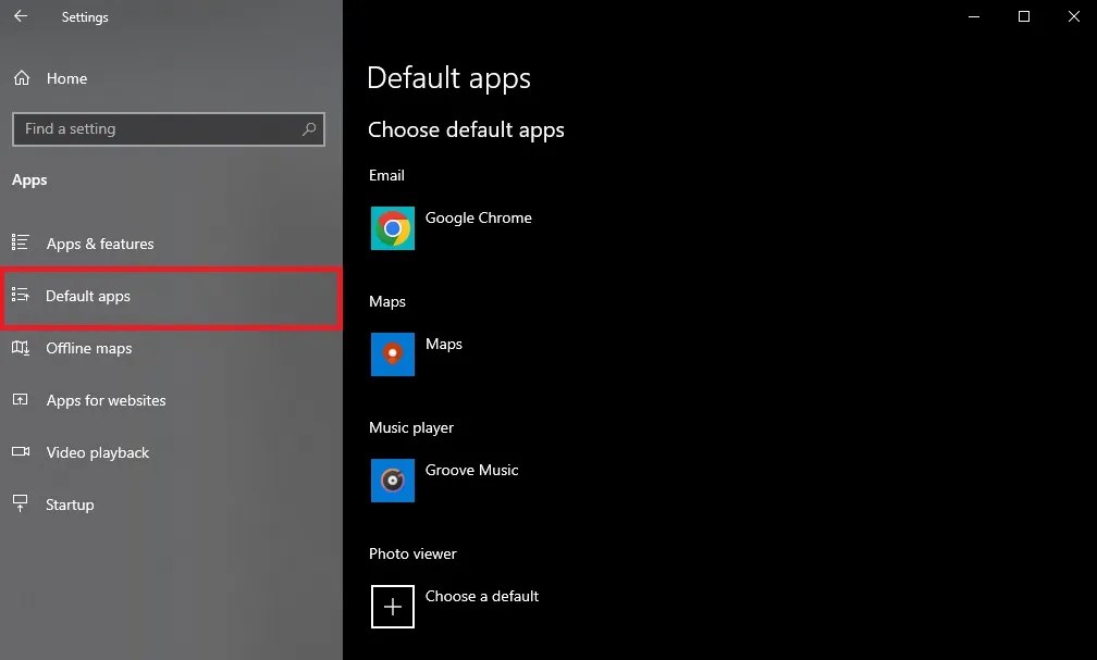 What Are Default App Settings in Windows 10?