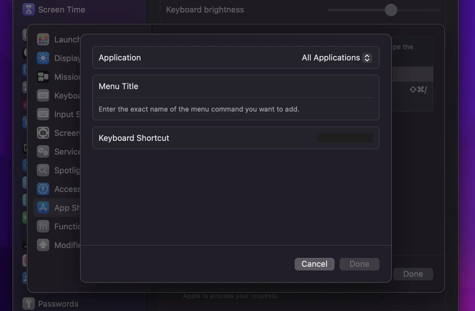 How to Create and Customize Keyboard Shortcuts on a Mac