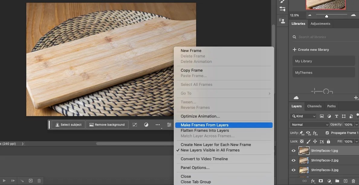 How to Create a StopMotion Video With Your Food Photos