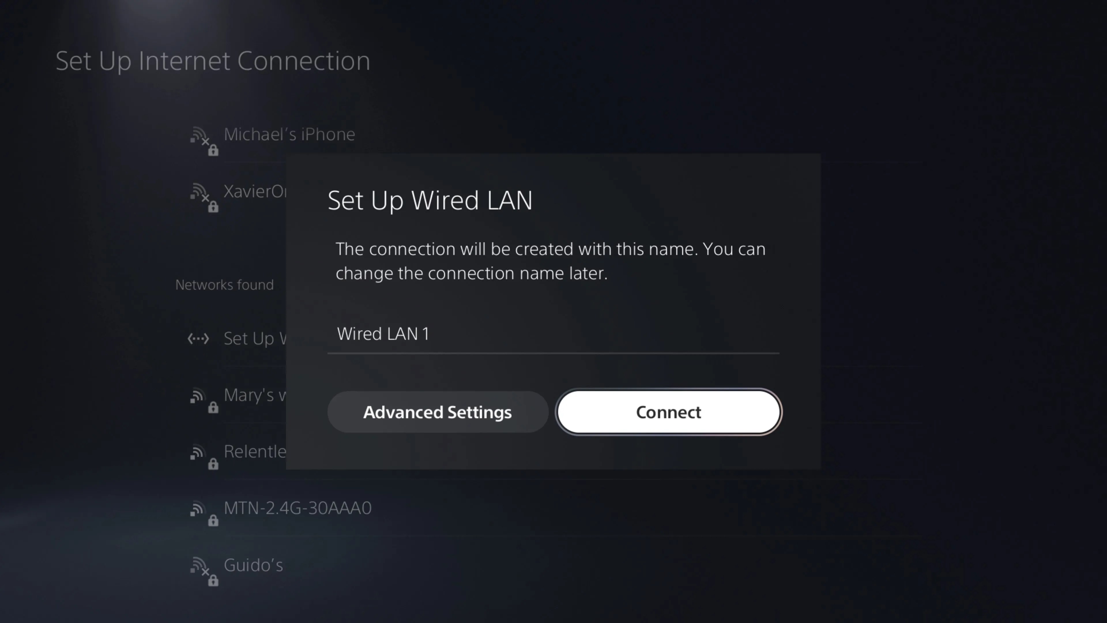 How to Set Up an Connection on Your PS5