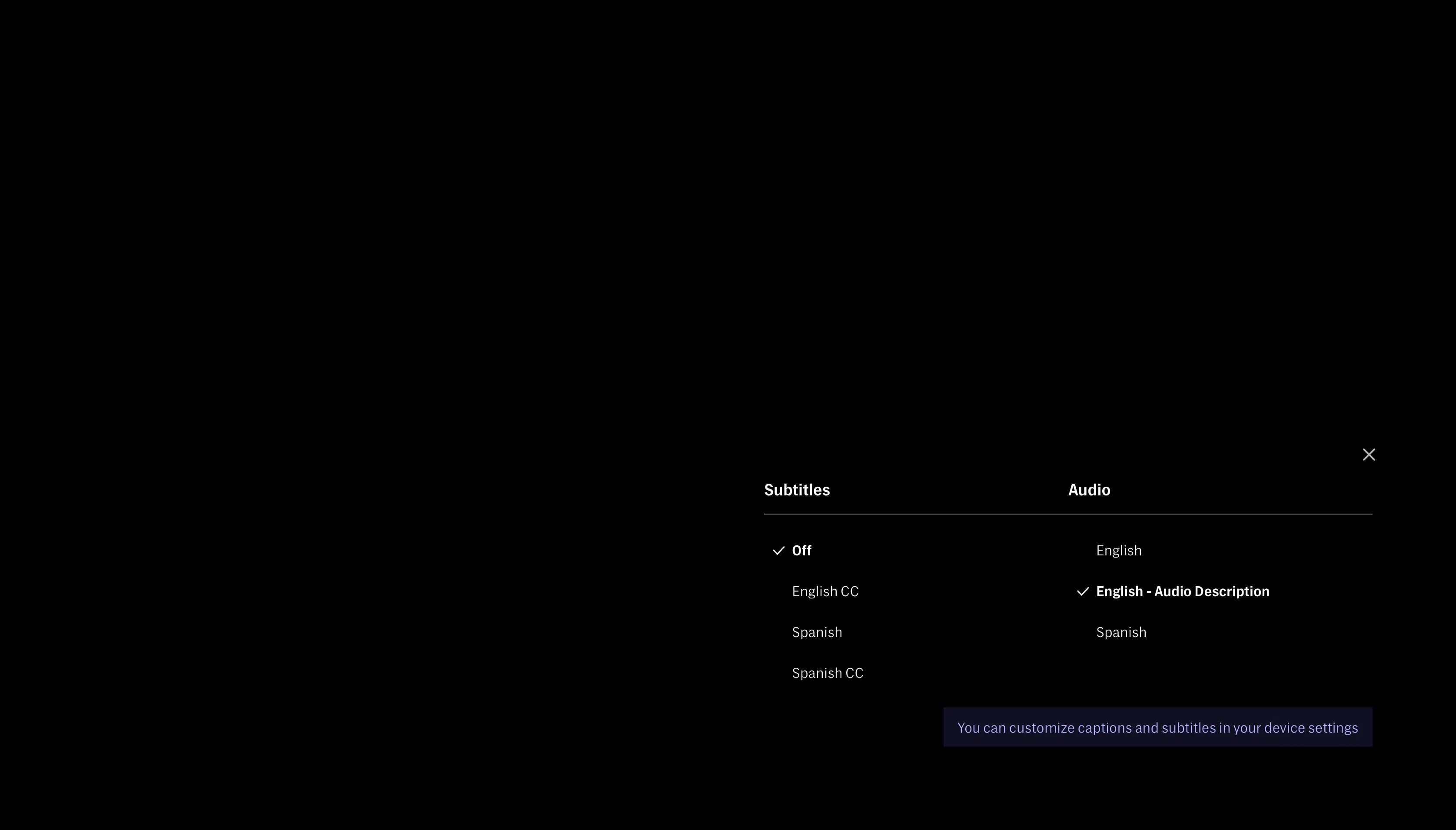 How to Turn Off Audio Description on (HBO) Max