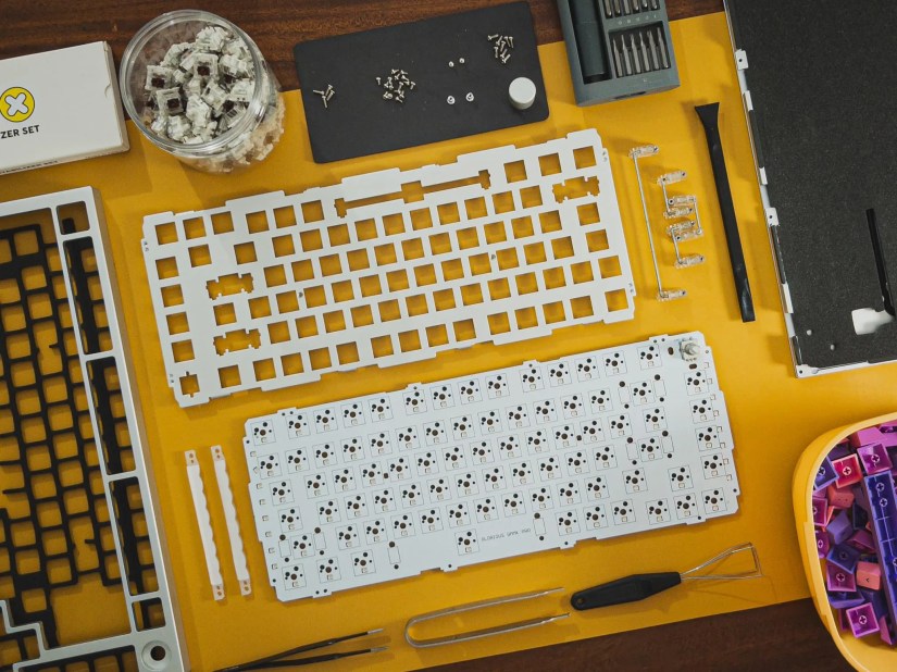 Disassembled Mechanical Keyboard