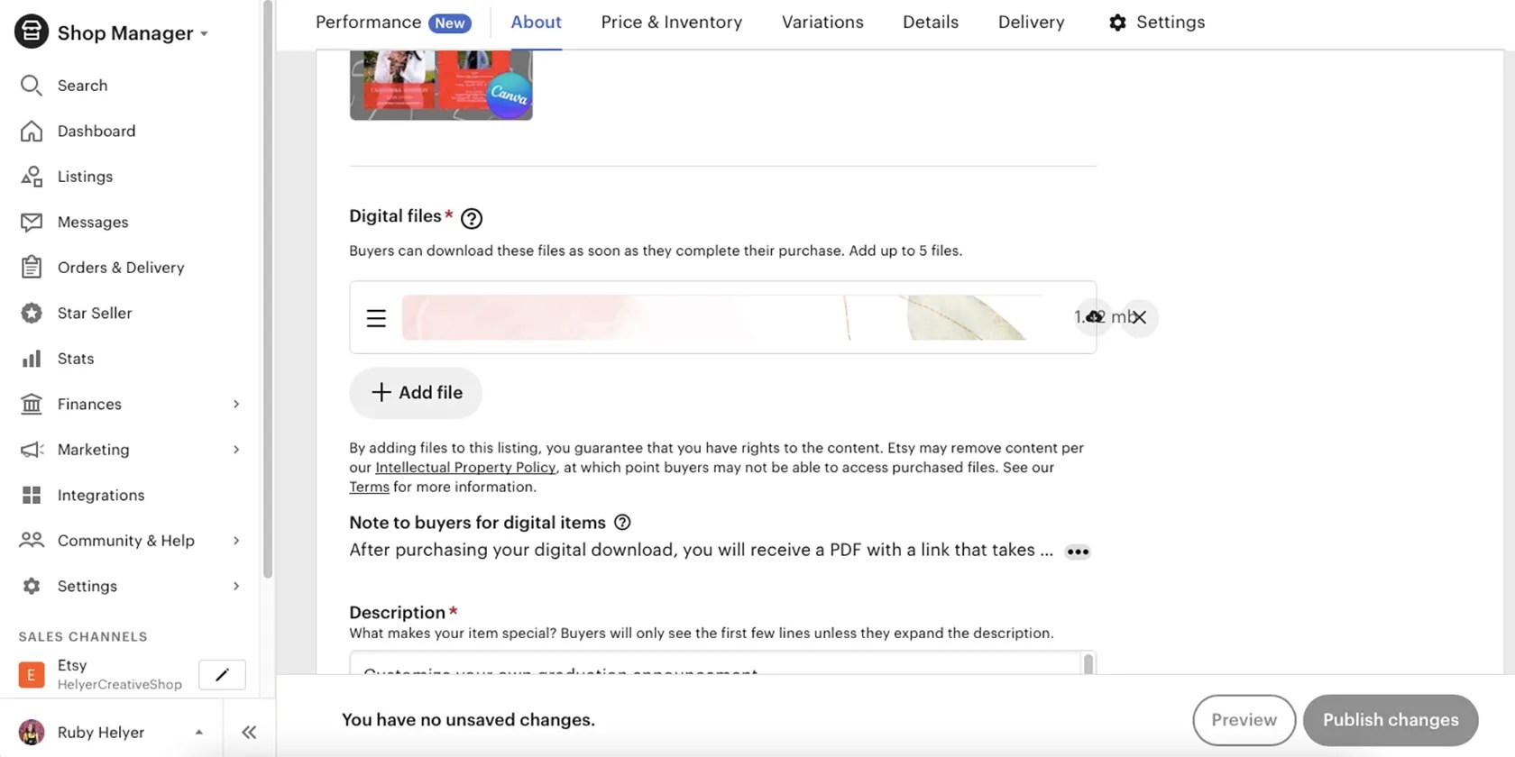 How to List and Sell Your Canva Templates on Etsy in 8 Steps