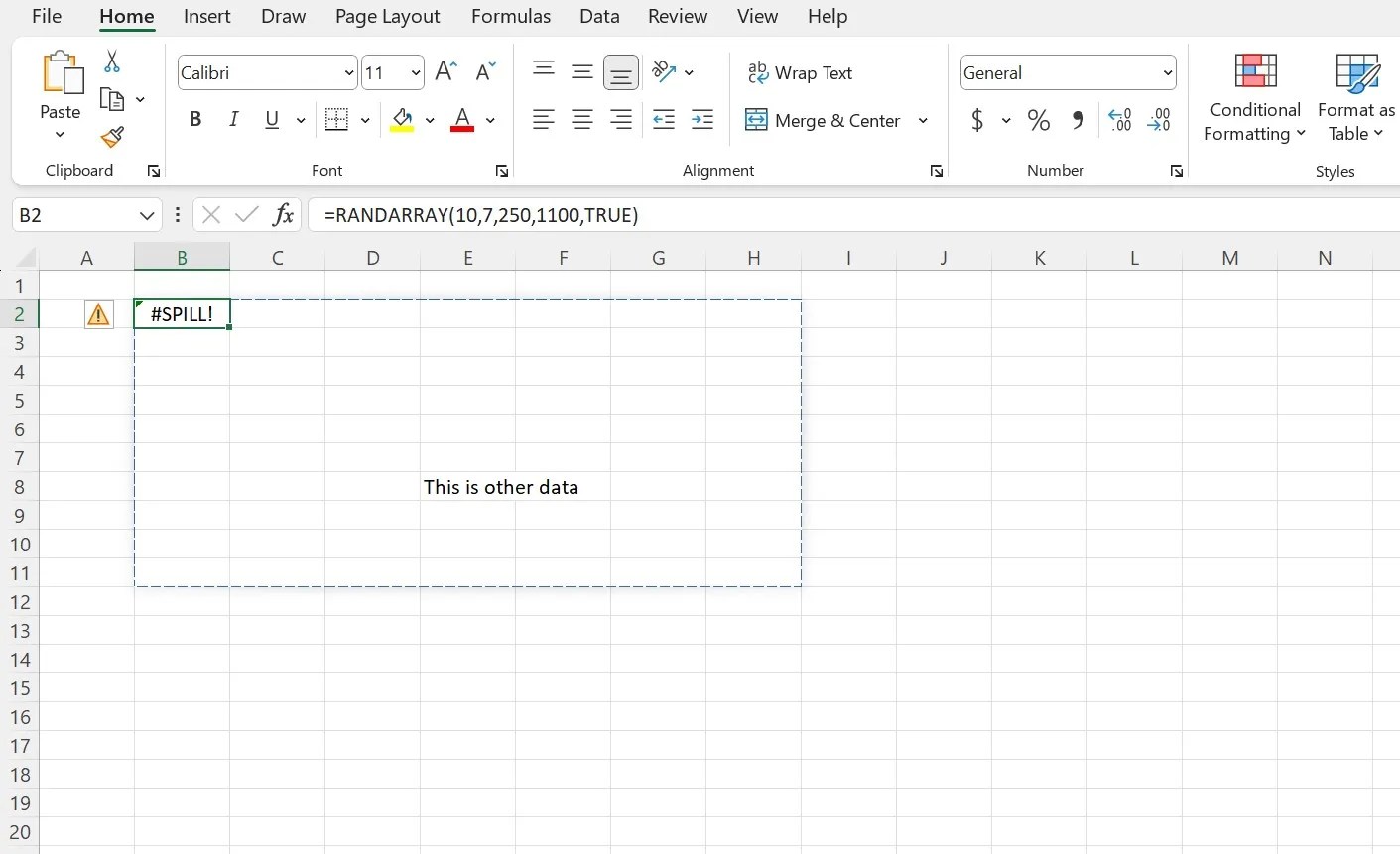 What Is the SPILL! Error in Microsoft Excel? How to Fix It