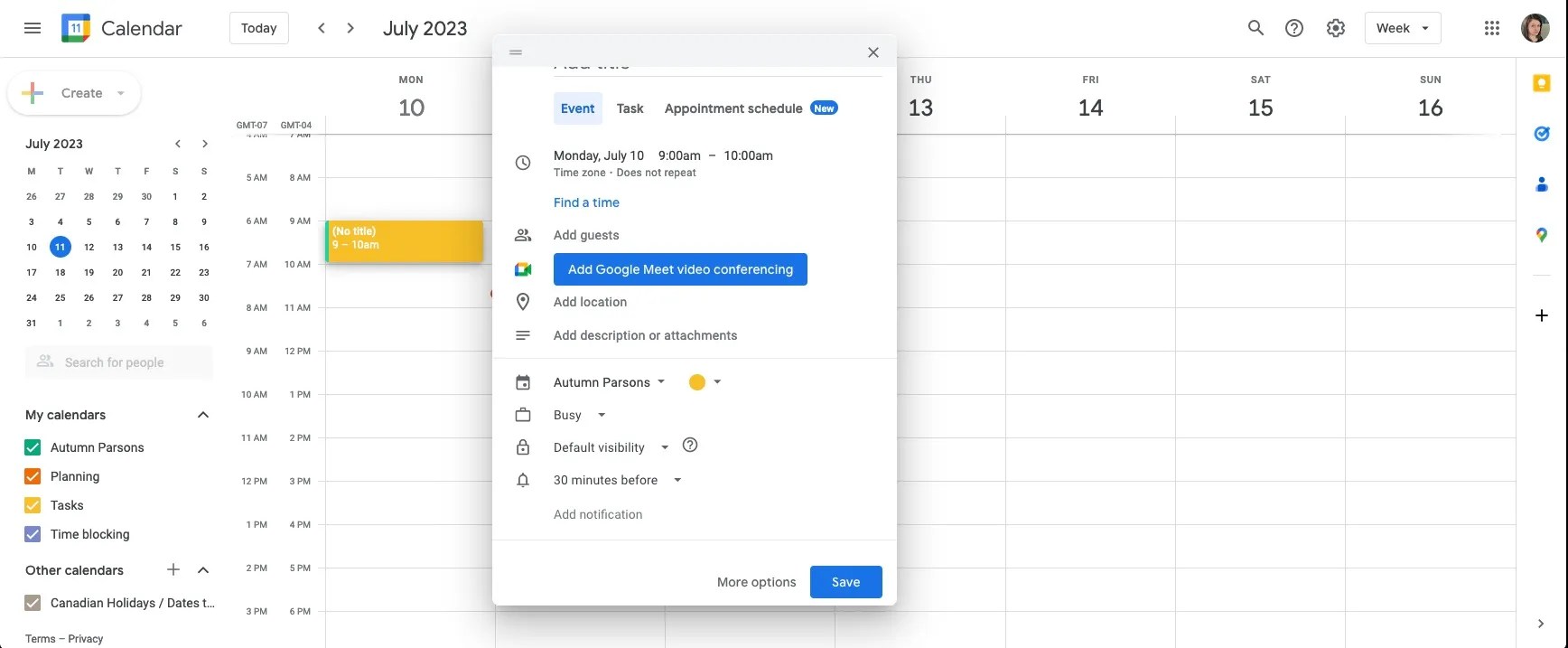 How to ColorCode Your Google Calendar