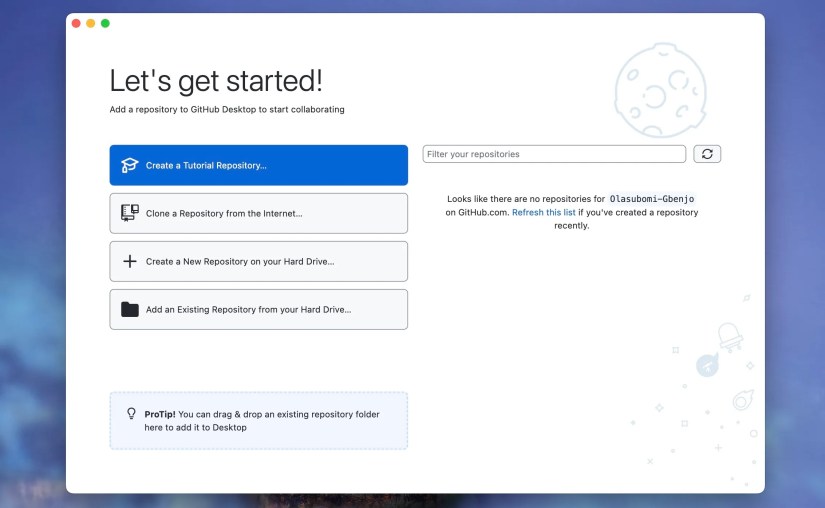 Let’s Get Started on GitHub Desktop
