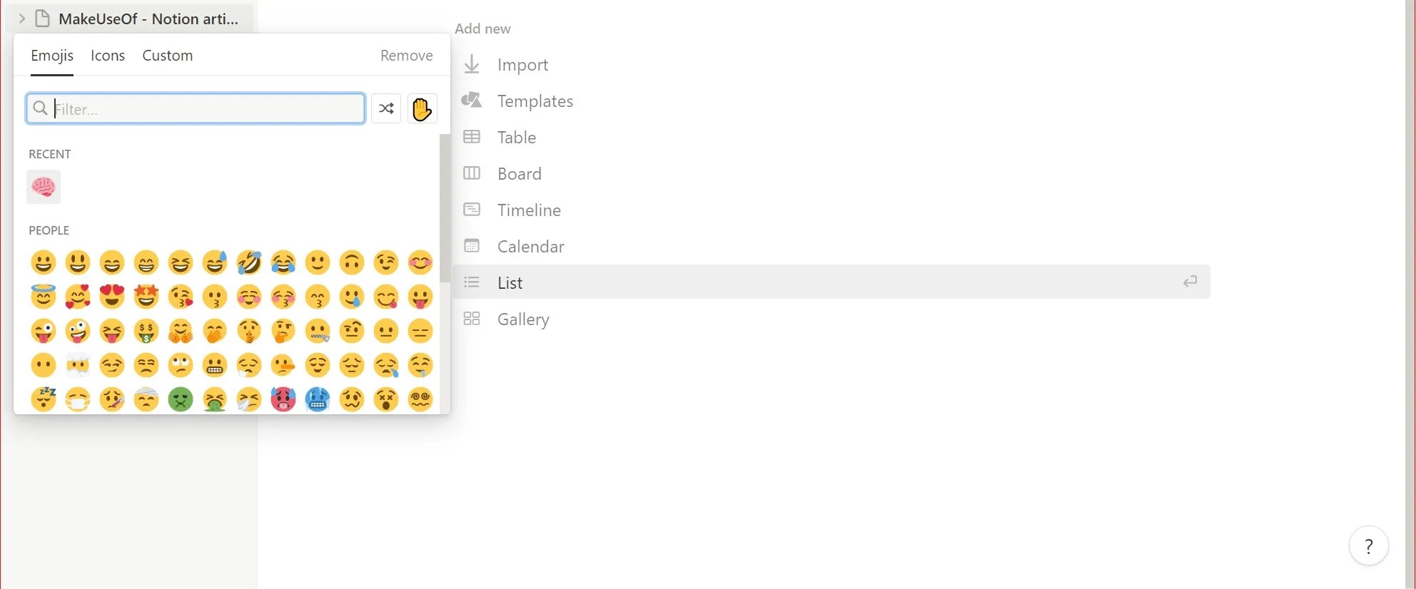 How to Use Icons and Emoji to Organize Your Notion Pages
