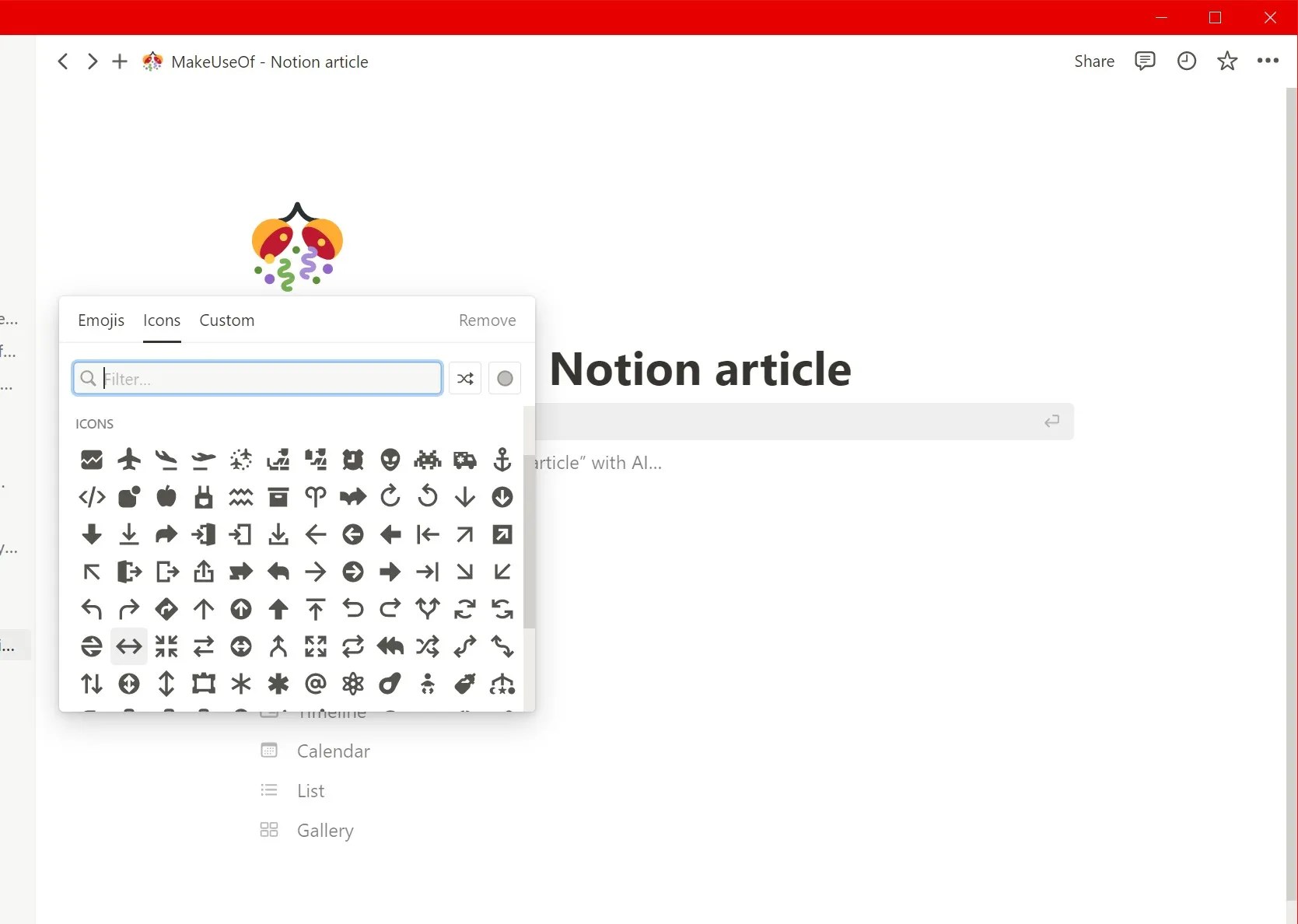 How to Use Icons and Emoji to Organize Your Notion Pages