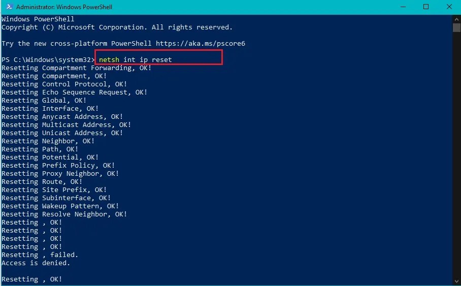 How to Resolve Windows 10 Network Stack Issues