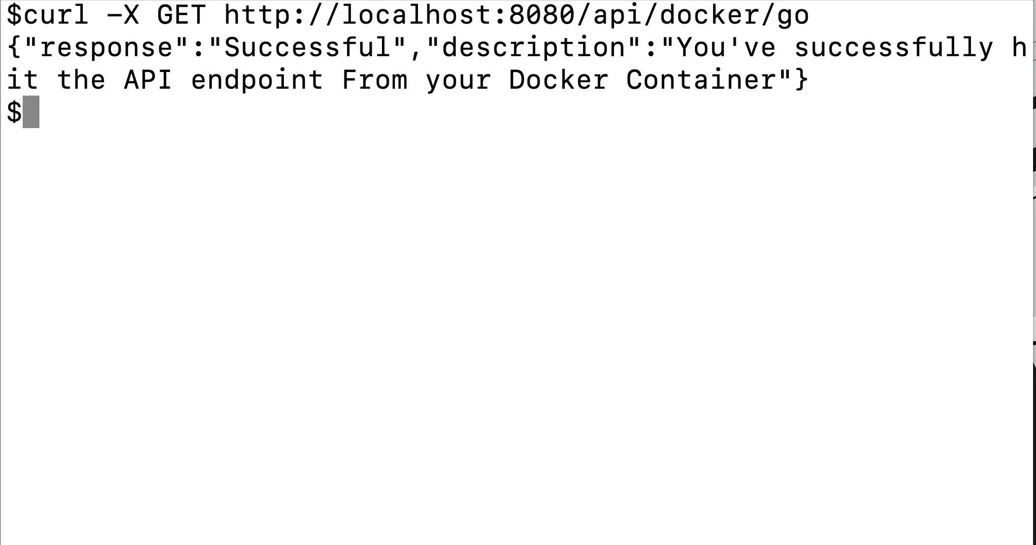 Containerizing Go Apps With Docker