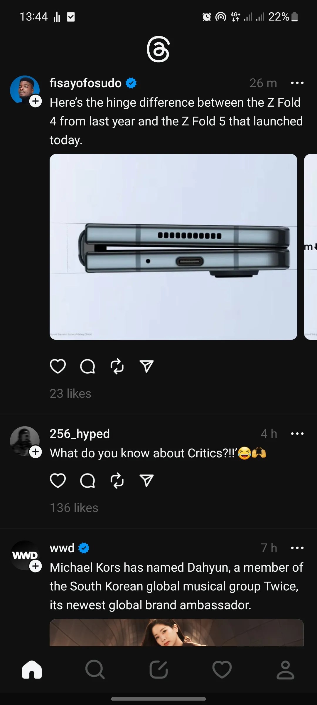 How to Enable Threads' Following Tab