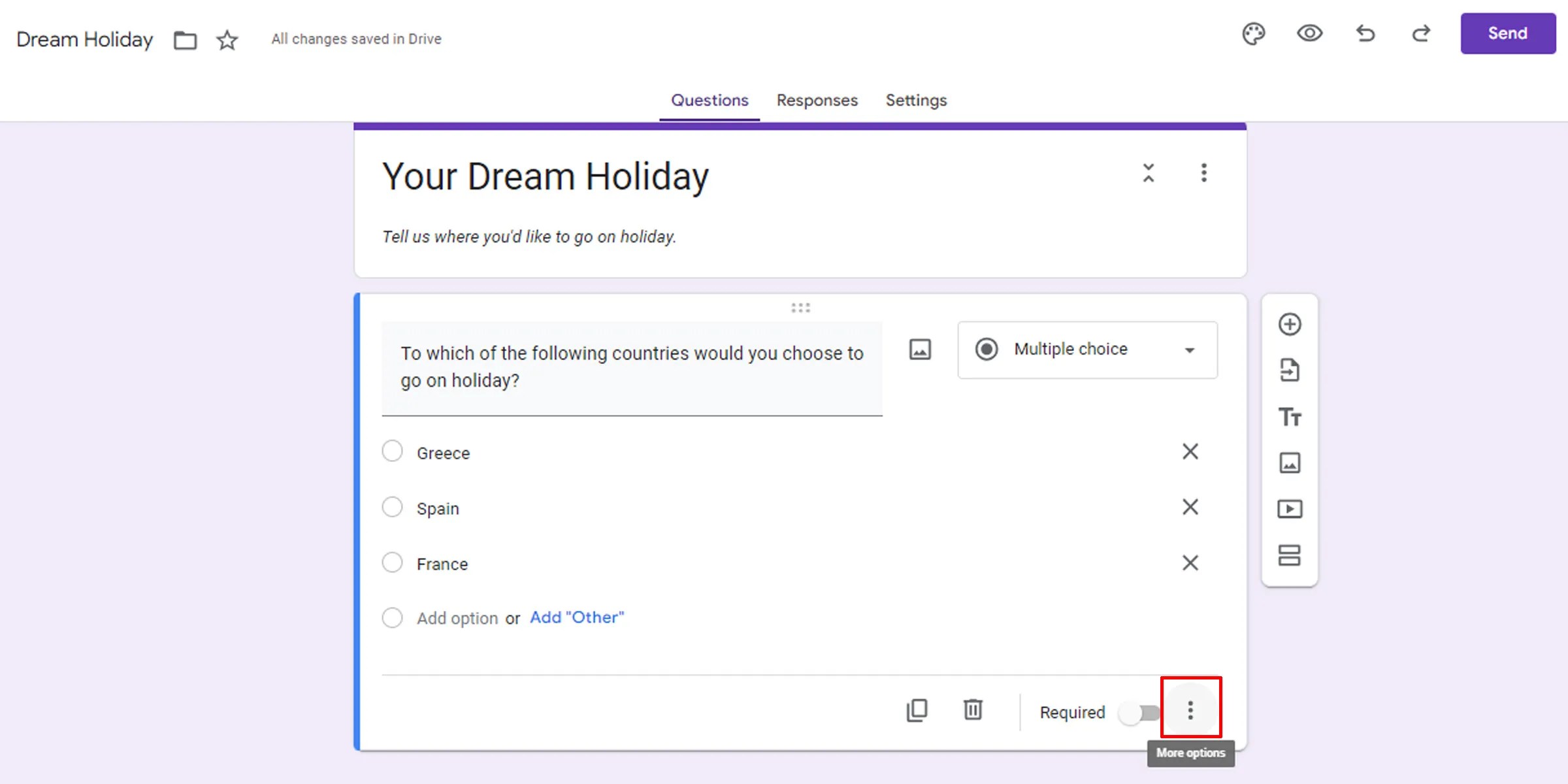 How to Add Branching or Nested Questions in Google Forms