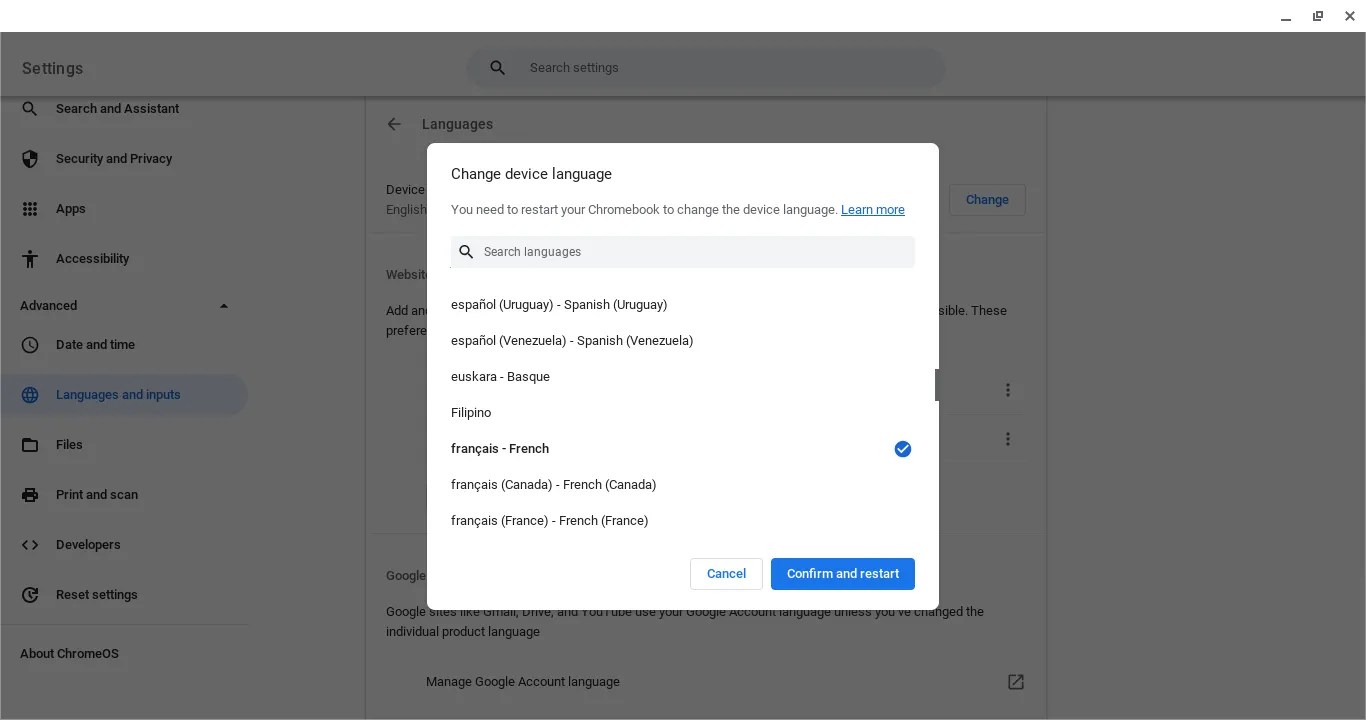 How to Change Language on a Chromebook