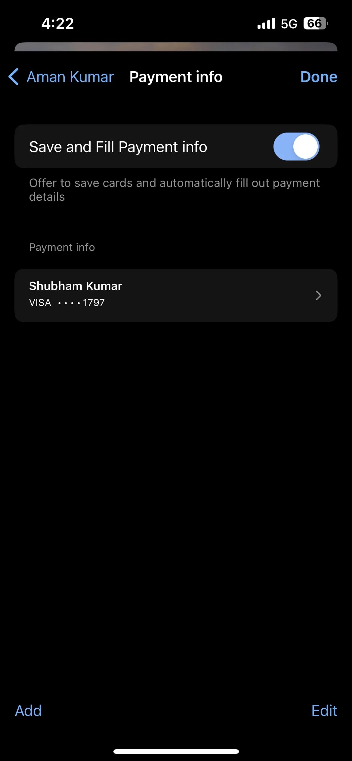 How to Manage Credit Card Autofill in Microsoft Edge