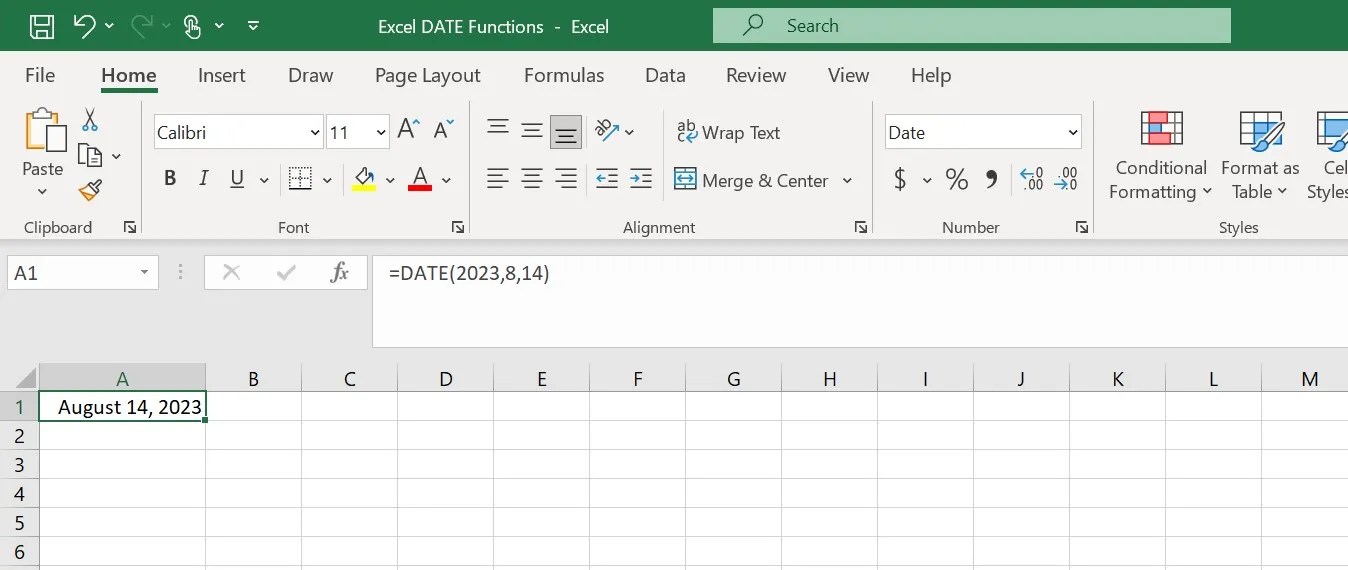 9 Excel DATE Functions You Should Know
