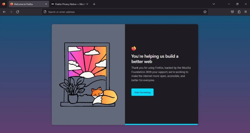 Mozilla Firefox Browser On Windows