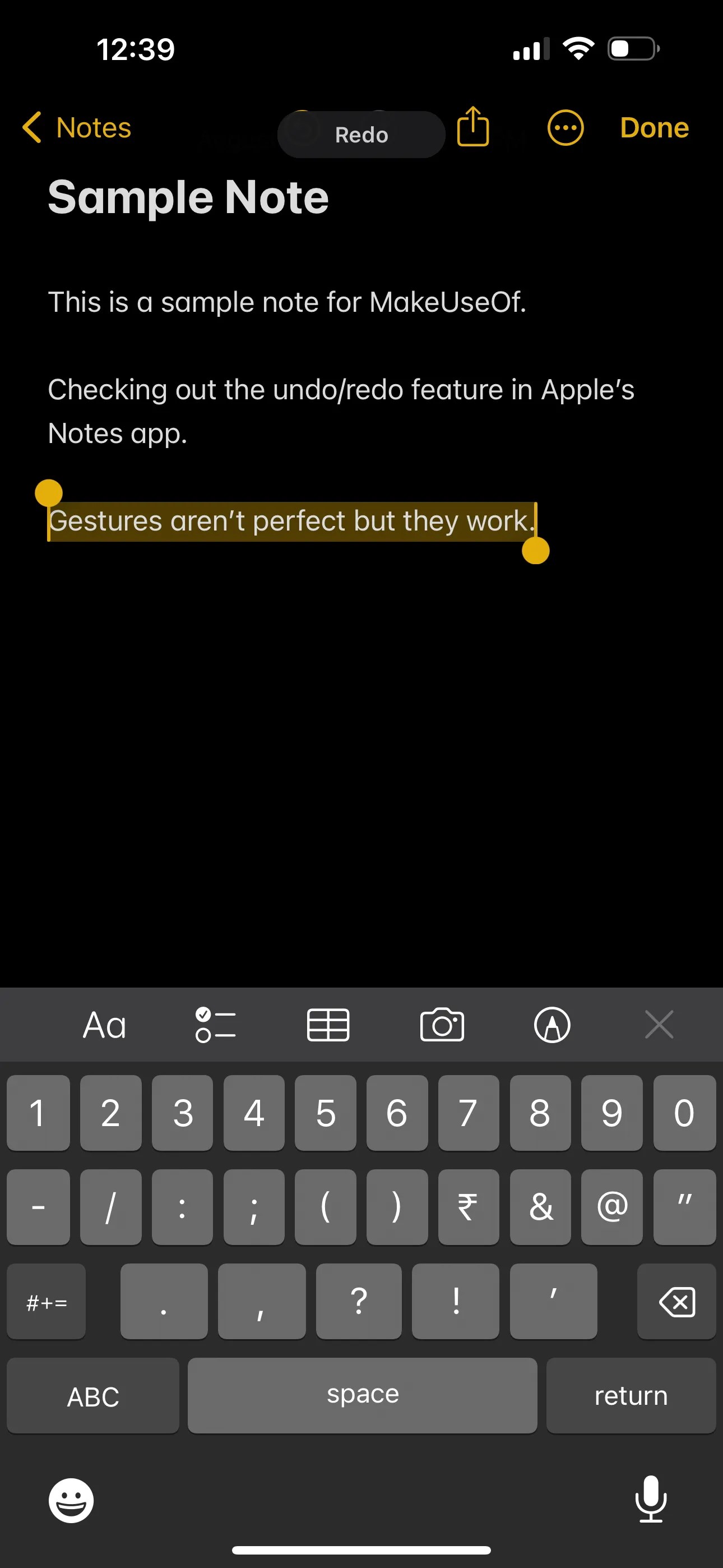 How to Undo in Notes on an iPhone