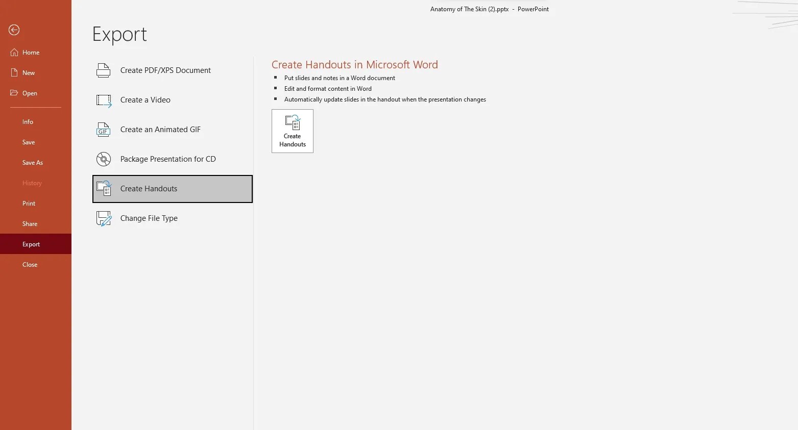 How to Embed PowerPoint Slides in Word