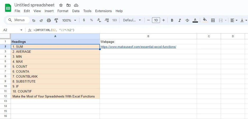 5 Ways to Import Data From a site Into Google Sheets