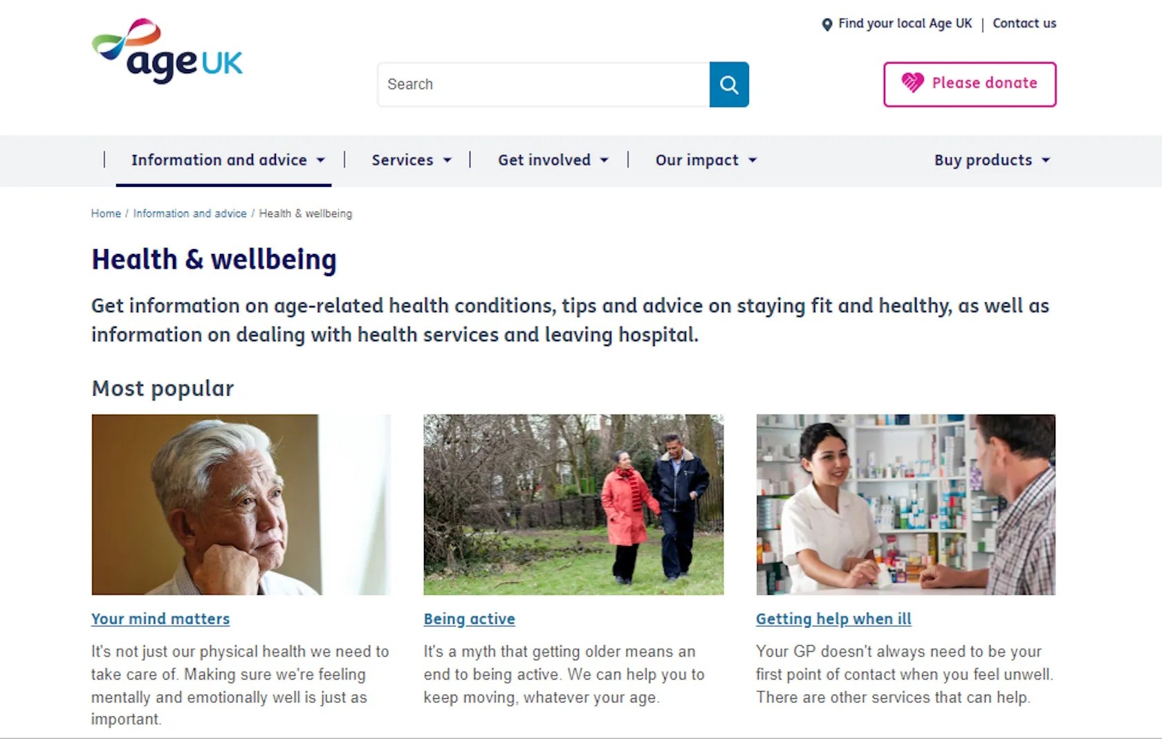 The 9 Top Mental Health sites for Seniors