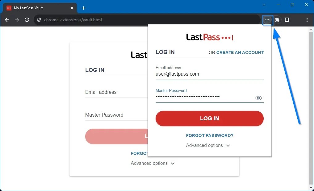How to Enable or Disable the LastPass Extension in Google Chrome