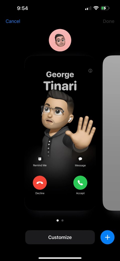 Create and Customize Contact Poster Screen in iOS 17