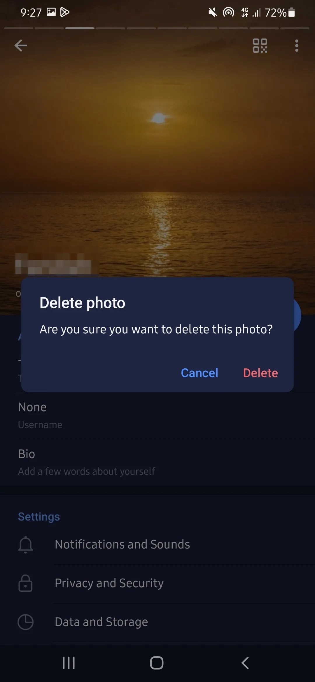 How to Delete Your Old Telegram Profile Pictures