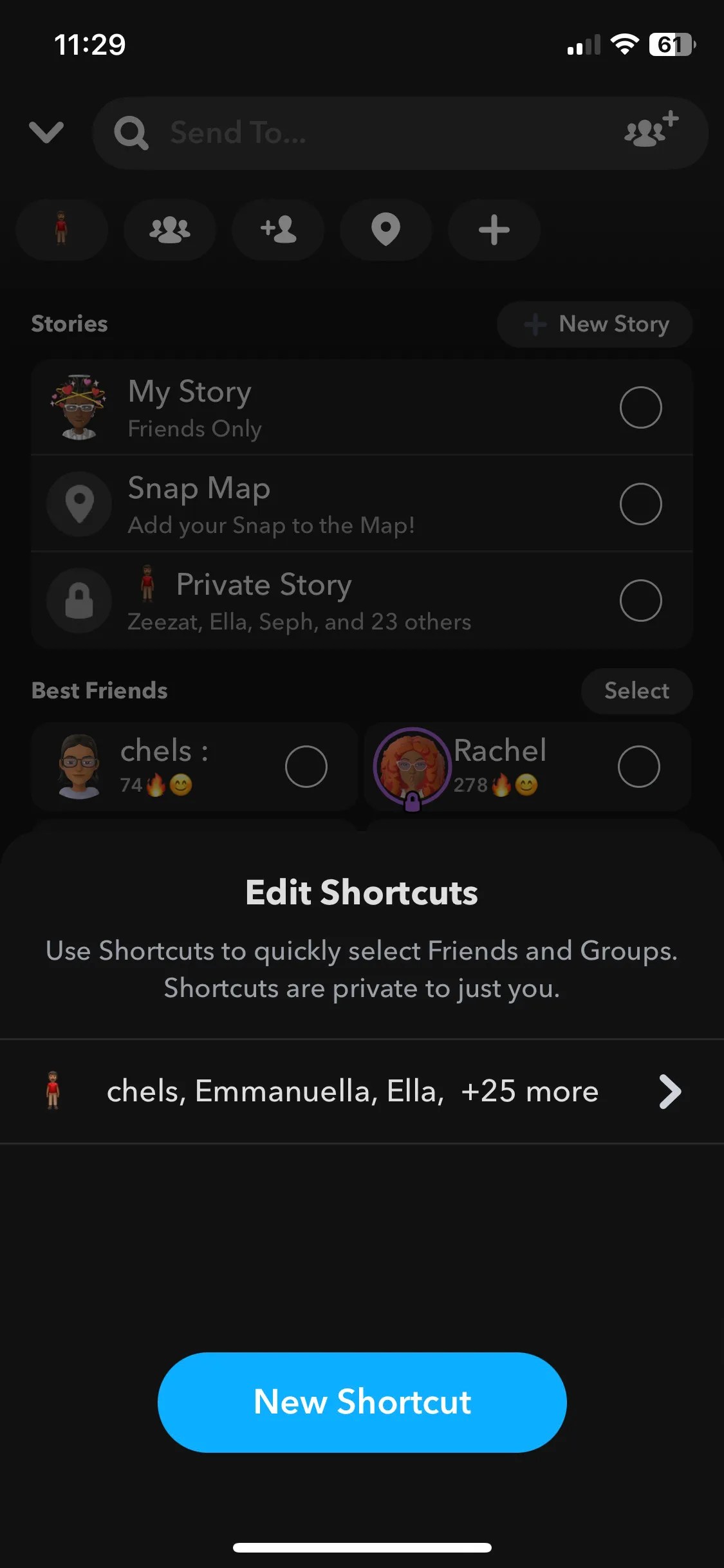 How to Create Shortcuts on Snapchat(09)