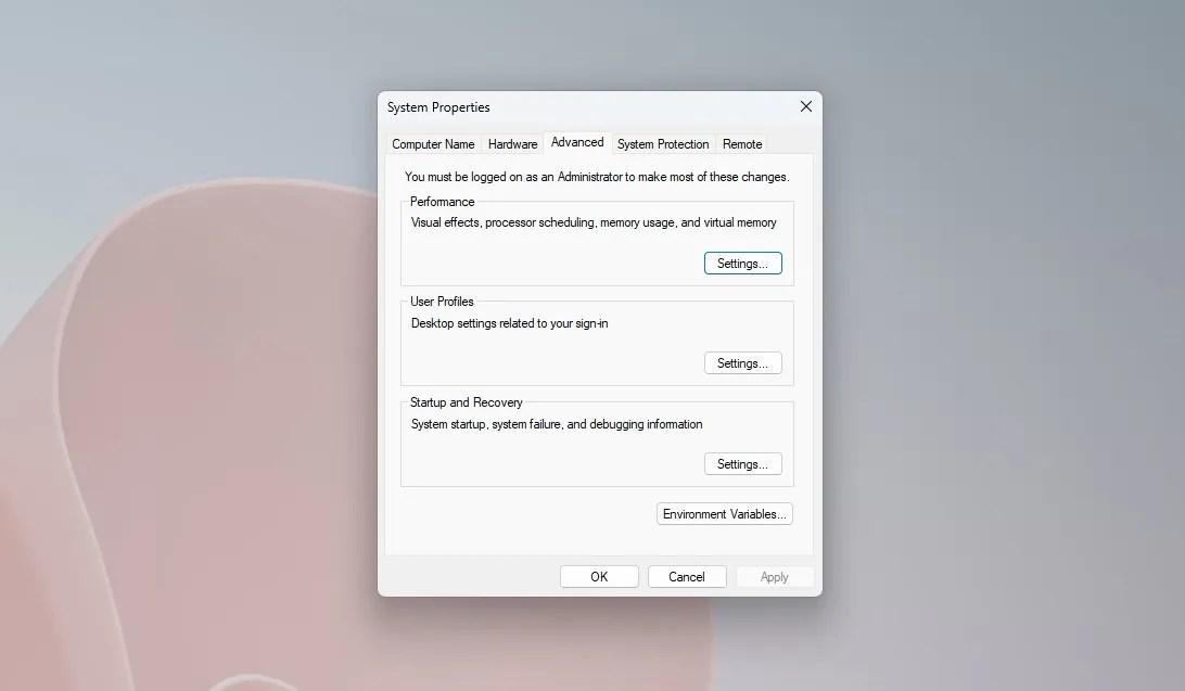 How to Set Up the JAVA_HOME Variable on Windows 11