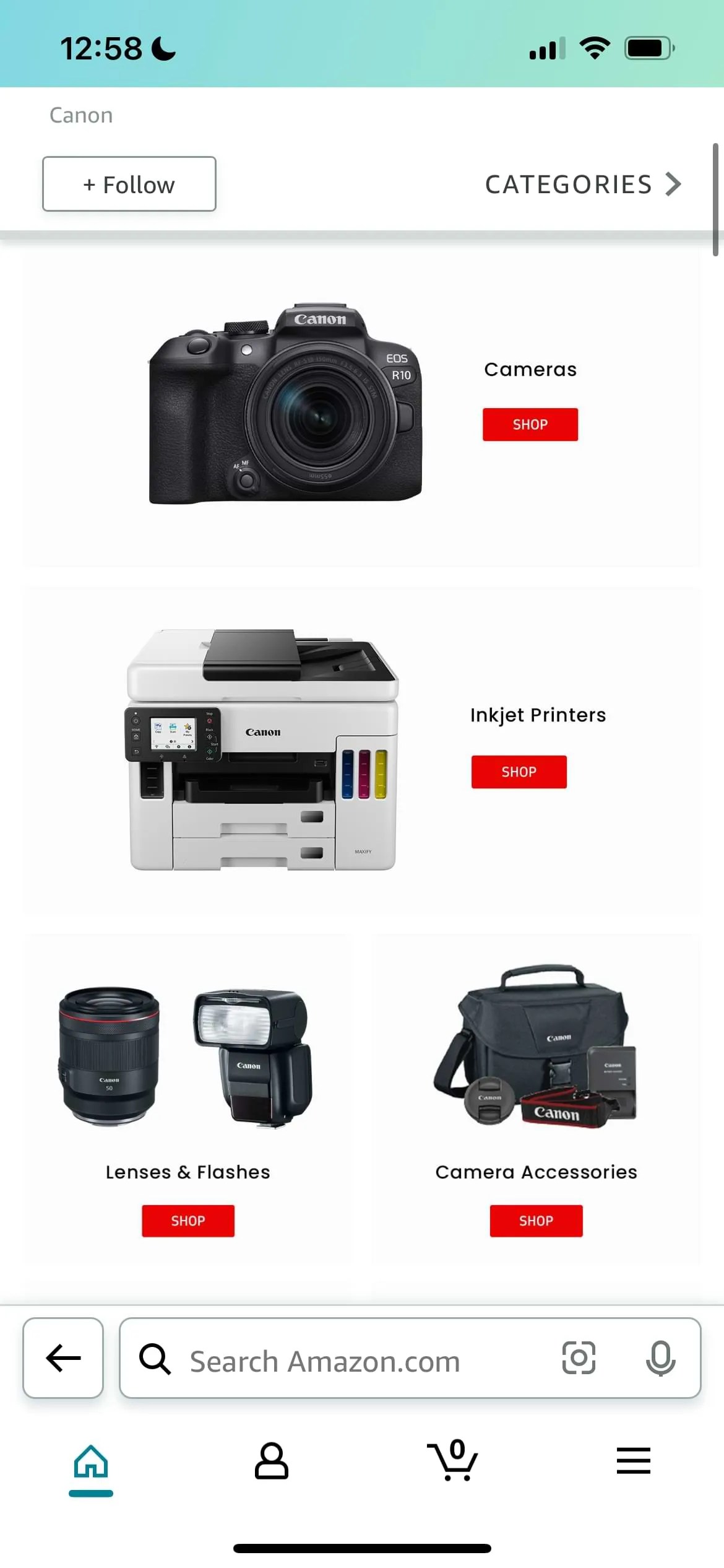 How to Find and Search Particular Storefronts in the Amazon App