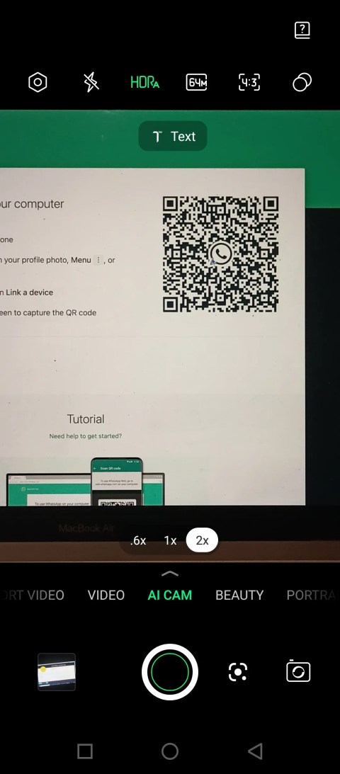 Camera Can&rsquo;t Recognize QR Code