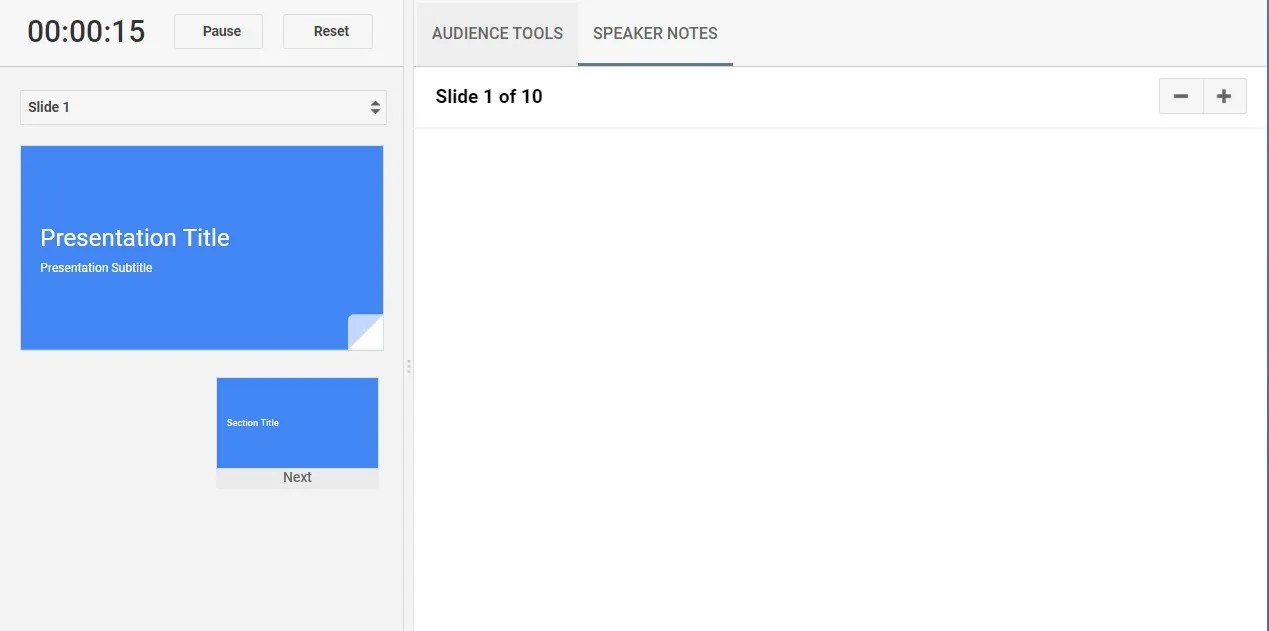 How to Start a Q&A Session in Google Slides