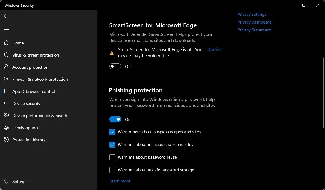 如何在 Windows 10 和 Windows 11 中启用或禁用 SmartScreen 筛选器