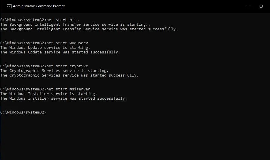 How to Reset the SoftwareDistribution and Catroot2 Folders on a Windows