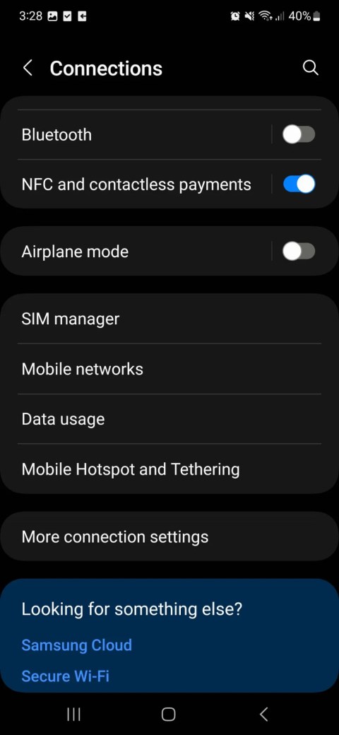 Access SIM manager on Android 13